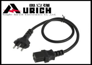 Wholesale Brazil 3 Pin Printer Power Cable 15A 250V , Computer Monitor Power Cable from china suppliers