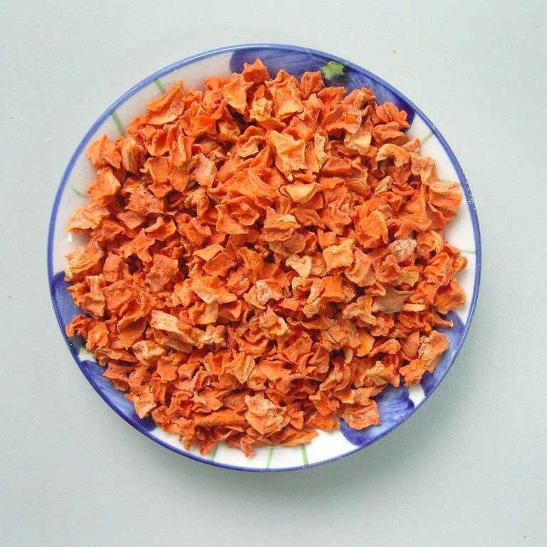 New Crop Dried Carrot Chips Dehydrated Carrot Flakes