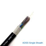 Adss Single Mode G657a Overhead Aerial Dielectric Fiber Optic Cable 48 96 144