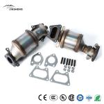 Auto Steel Catalytic Converter Replacement Durable catalyst material