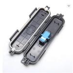 FTTH / FTTX Joint Closure Box , Drop Cable Splicing Protection Heat Shrink Box