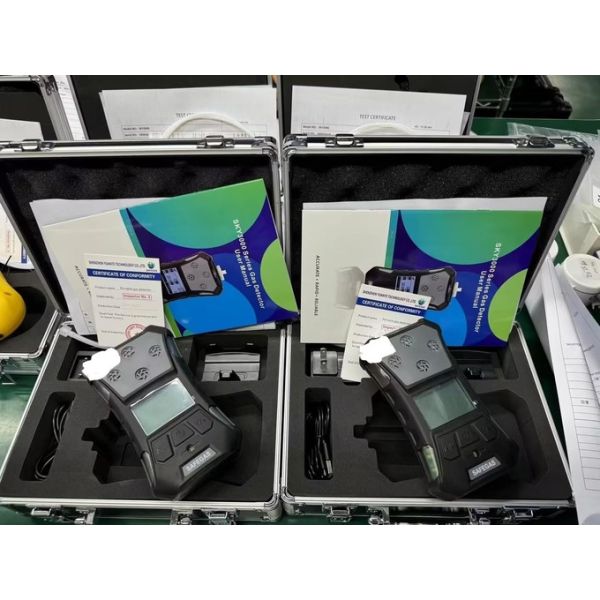 Built-In Gas Sampling Pump Multi Gas Detector Standard Water And Dust Filter