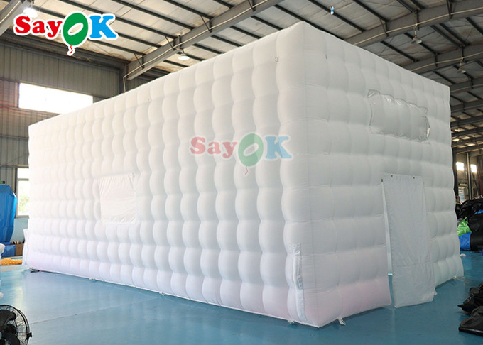 Lounge Night Club Inflatable Camping Tent Inflatable Nightclub With Lights