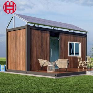 Wholesale OEM/ODM YES Foldable Prefab European 3-Bedroom Container Houses with Solar Panels from china suppliers