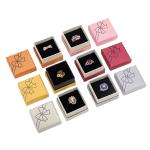 Hanhong Black Rose Paper Jewelry Box Supplies with Heaven and Earth Cover