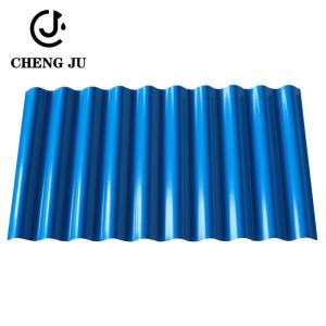 Wholesale Pressed Steel Roofing Sheets Blue Color Galvanized Colored Corrugate Roofing Steel Sheet Tiles from china suppliers