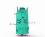 Double Bottom Single Side Rotary Rock Drilling Bucket