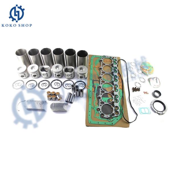 MITSUBISHI Engine Gasket 6D34 6D34T for Kobelco SK200-5 SK200-6 Kato HD820-2