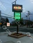 18" LED Gas Changer Sign for Outdoor Waterproof IP65 Auto-Dimming Brightness
