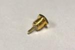 Nut Mounting Trf Coaxial Cable Connectors MCX Female Straigh Gold Plated
