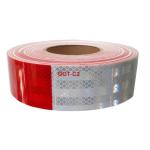 Night Infrared Honeycomb Automotive Red And Silver Reflective Tape