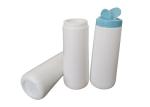 Large Capacity Plastic Opaque White Spice Jars Butterfly Cap