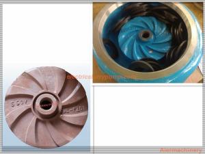 Wholesale High Effcient Cast Process Mining Slurry Pump Impeller Corrosion Resisting from china suppliers