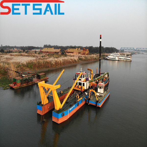 High Quality 12inch Cutter Suction Dredger for River Sand Dredging