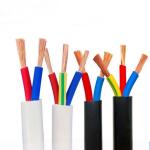 Flexible RVV Electrical Cable 2/3/4/5 Multi-Core Copper Power Cable for Indoor