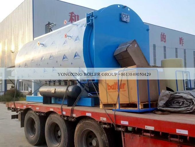 95 °C Compact Structure Hot Water Boiler Furnace / Multi Industrial Hot Water Boiler