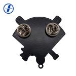Metal Plating Soft Enamel Pin Badges , Custom Trading Pins For Souvenir