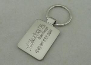 Wholesale Zinc Alloy Die Casting Promotional Key Chain With Misty Nickel Plating from china suppliers