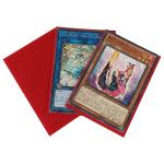Custom 62x89mm Red CPP YuGiOh Card Sleeves Orange Texture Trading Card Sleeves