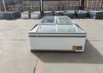 Static Cooling Combined Island Deep Freezer Supermarket Commercial