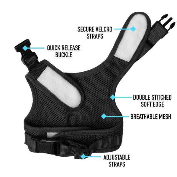 Pet Supply Cat Vest Harness And Leash Combo Escape Proof With Added Safety