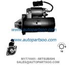 M1T70985 LRS01268 - MITSUBISHI Starter Motor 12V 1.4KW 10T MOTORES DE ARRANQUE