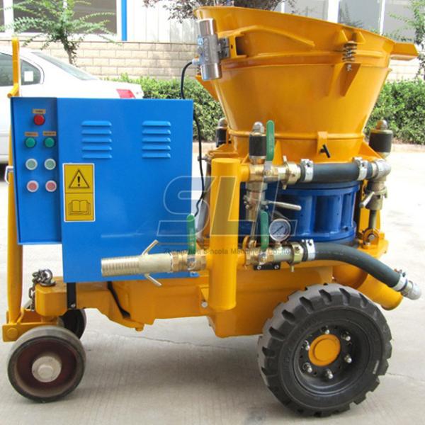 Concrete Shotcrete Machine Is to Compressed Air Economy Cost and Flexibility for