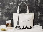 recycle shopping promotional logo printed standard size canvas tote bag,standard