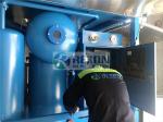 380V Dielectric Oil Purifier / High Vacuum Transformer Oil Filter Machine