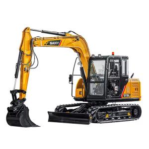 Wholesale Used Excavator 2019 SANY Excavator 75C 7ton Used Excavator SANY SY60C / 95C Crawler Excavator For Sale from china suppliers