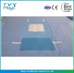 Medical CE Approved Waterproof Sterile Surgical Laparotomy Drape made in china