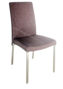Wholesale Brown Fabric Upholstered Dining Chairs , Wear Proof Furniture Dining Chair from china suppliers