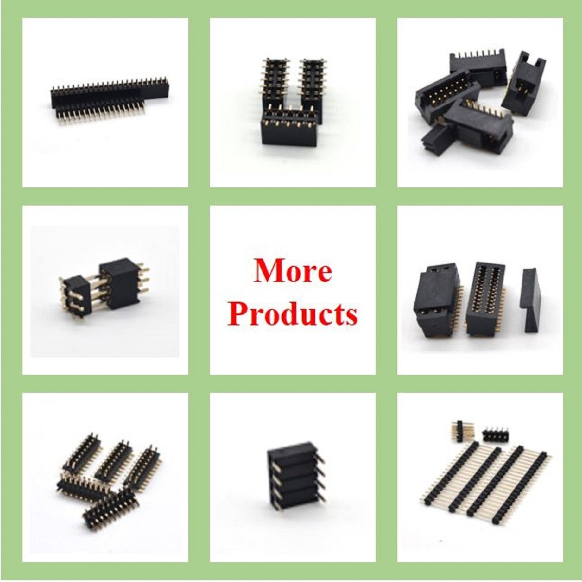 1.27mm Circuit Board Connector , 20 Pin Pcb Connector Dual Row SMT Type