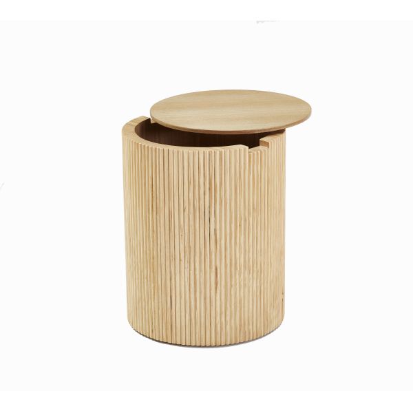 Modern Style Wooden Coffee Table Living Room Solid Wood Round Coffee Table Corner Table Customized Size