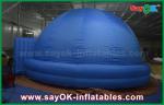 Logo Print Blue Digital Inflatable Planetarium Dome Tent For School 4m - 15m