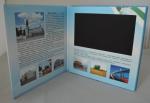 4.3 Inch LCD Video Card Battery Chargeable Battery For Promotion
