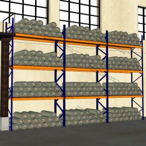 Buy cheap Steel Q235 Beam Racking Multi Level CE Longspan Garage Shelving from wholesalers