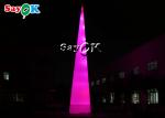 Giant Inflatable LED Cone remote controlled Outdoor Lighting Decoration