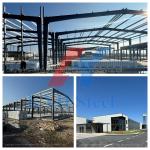 Bridge Prefabricated Steel Structure Shed Fabrication Metal Frame Company Metal