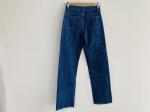 Contrast Color Ladies Denim Jeans / Light Wash Mid Rise Push Up Jeans TM7064