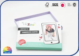 Wholesale CMYK Printing Cardboard Paper Rigid Gift Box Matte Lamination For Baby Product from china suppliers