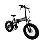Double Suspension 20 Inch Electric Folding Fat Tire Bike
