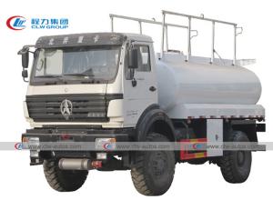 Wholesale North Benz Beiben 4x4 AWD Off Road 8M3 Fuel Tanker Truck from china suppliers