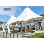 Customized Glass Fabric Trussed Steel Frame Membrane Tensioned Structures