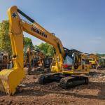 22 Ton Used Excavator Komatsu Pc220 8 Second Hand Original Color