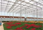 Stable Transmittance Garden Glass Greenhouse 6mm Polycarbonate Twin Wall
