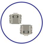 Galaxy Cell Phone Spare Parts Charging Port Flex with Metal Material Durable