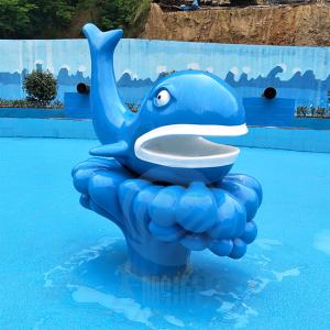 Wholesale Children'S Playground In Spanish Hotel Apartment, Whale Spray Park Decoration from china suppliers