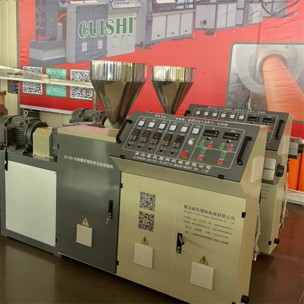 SGS Spiral Pipe Extrusion Line High Speed PE Corrugated Pipe Machine