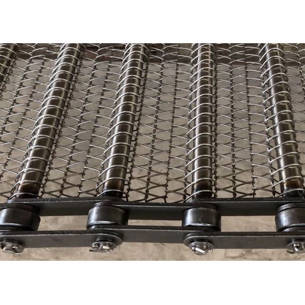 Ss304 150 Meters Spiral Conveyor Belt For Cooling And Conveying Food